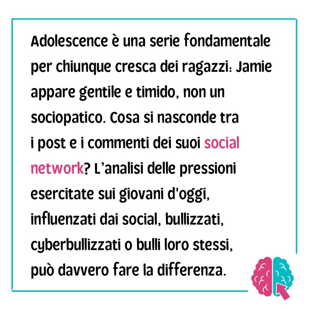 Jamie appare timido, ma i suoi social raccontano altre pressioni: bullismo e cyberbullismo tra adolescenti.